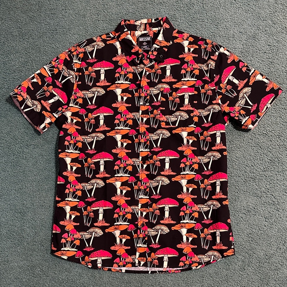 Mushrooms  Short Sleeve Shirt and Shorts Set - Picture 4 of 8